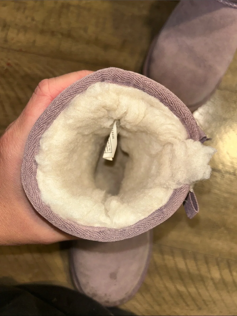 Ugg Koolaburra purple boots size 12